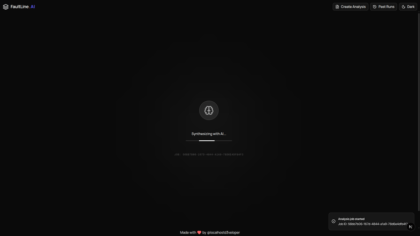 2 image of Faultline.ai